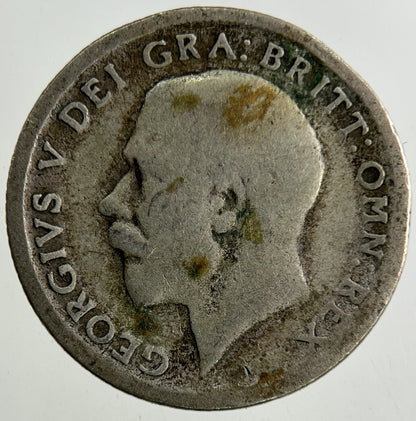 1924 George V Sixpence Silver Coin | Fair Grade