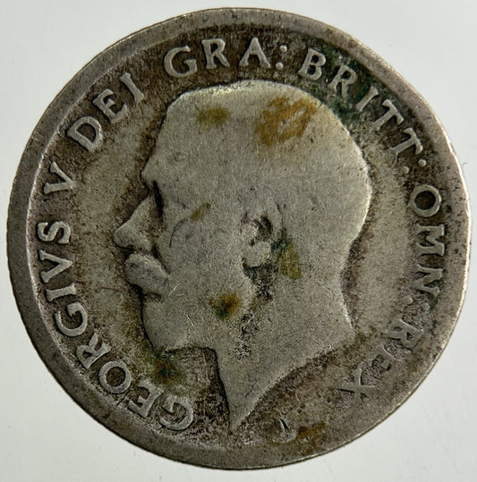 1924 George V Sixpence Silver Coin | Fair Grade