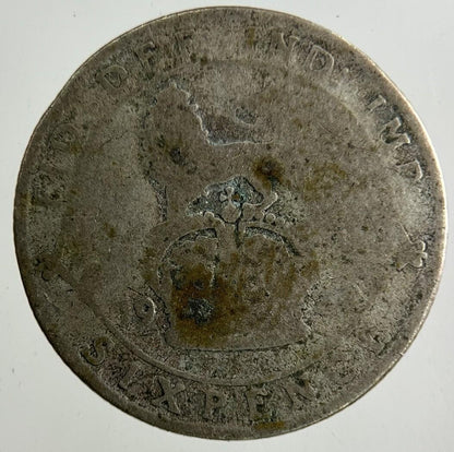 1924 George V Sixpence Silver Coin | Fair Grade