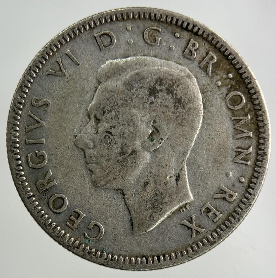 1938 George VI Shilling Silver Coin | Fine Collectable Grade