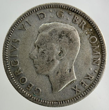 1938 George VI Shilling Silver Coin | Fine Collectable Grade