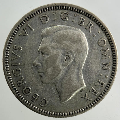 1944 George VI Shilling Silver Coin | Fine Collectable Grade
