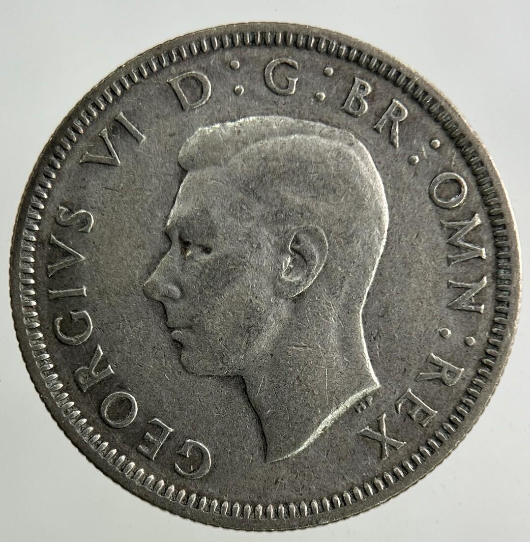 1939 George VI Shilling Silver Coin | Fine Collectable Grade