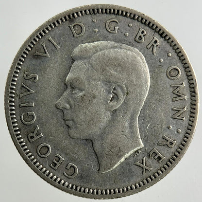 1941 George VI Shilling Silver Coin | Fine Collectable Grade