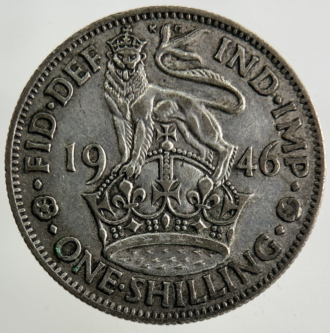 1946 George VI Shilling Silver Coin | Fine Collectable Grade