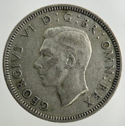 1943 George VI Shilling Silver Coin | Fine Collectable Grade