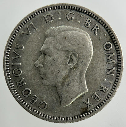 1942 George VI Shilling Silver Coin | Fine Collectable Grade
