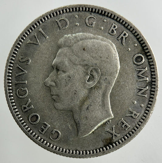 1942 George VI Shilling Silver Coin | Fine Collectable Grade