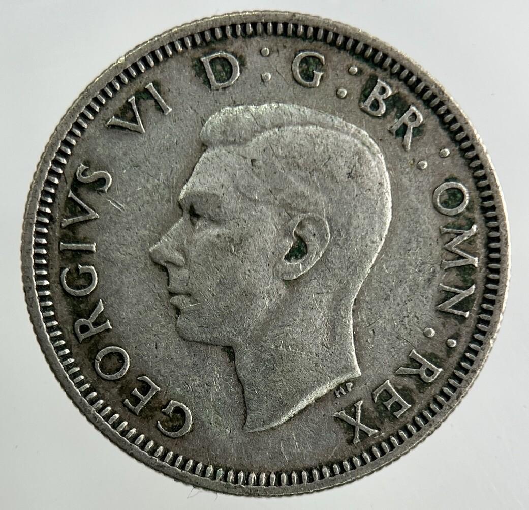 1946 George VI Shilling Silver Coin | Fine Collectable Grade