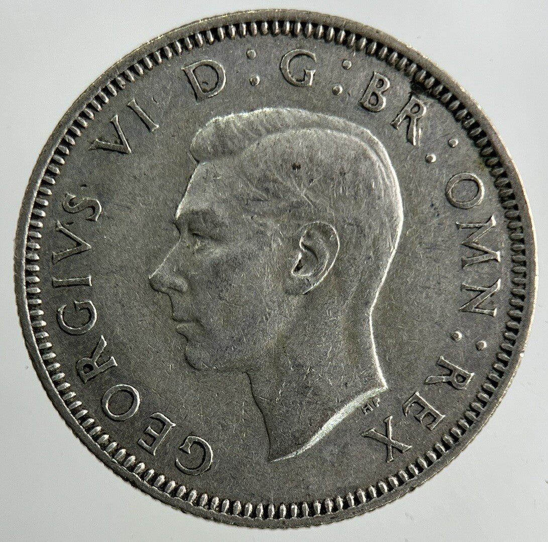 1946 George VI Shilling Silver Coin | Fine Collectable Grade