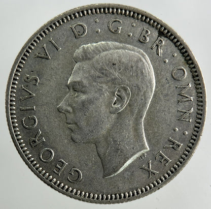 1946 George VI Shilling Silver Coin | Fine Collectable Grade