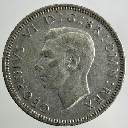 1938 George VI Shilling Silver Coin | Fine Collectable Grade