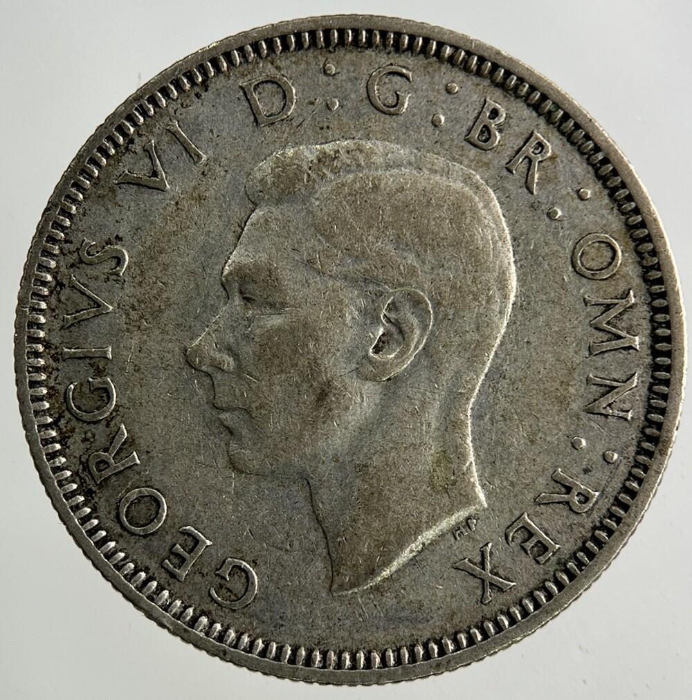 1945 George VI Shilling Silver Coin | Fine Collectable Grade