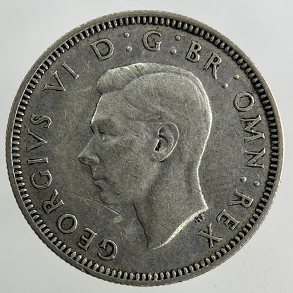 1945 George VI Shilling Silver Coin | Fine Collectable Grade