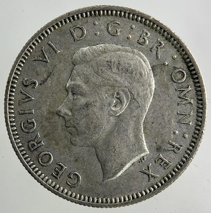 1944 George VI Shilling Silver Coin | Fine Collectable Grade