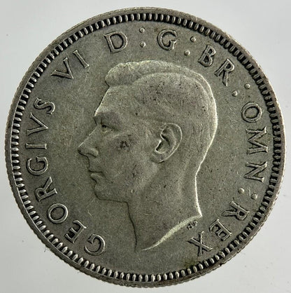 1945 George VI Shilling Silver Coin | Fine Collectable Grade