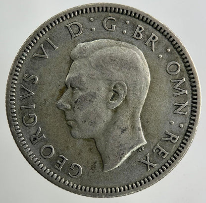 1939 George VI Shilling Silver Coin | Fine Collectable Grade