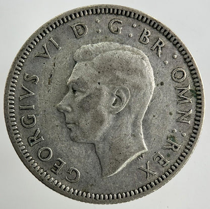 1943 George VI Shilling Silver Coin | Fine Collectable Grade