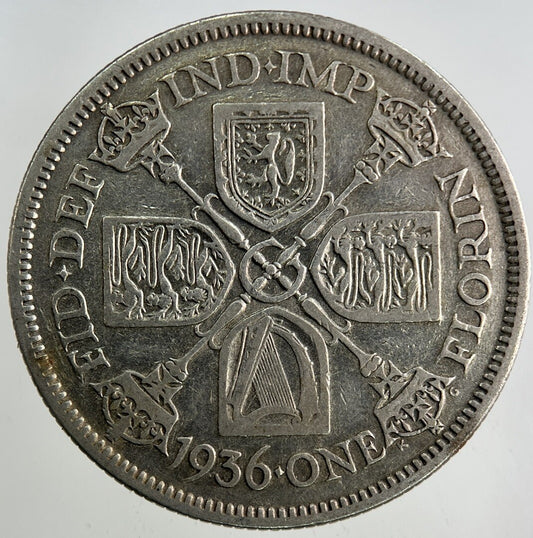 1936 George V Florin Silver Coin | Collectable Grade