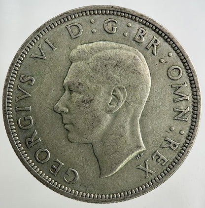 1942 George VI Half-Crown Silver Coin | Fine Collectable Grade
