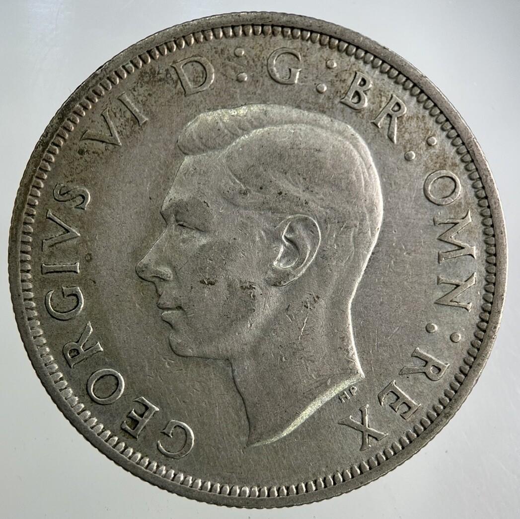 1940 George VI Half-Crown Silver Coin | Fine Collectable Grade