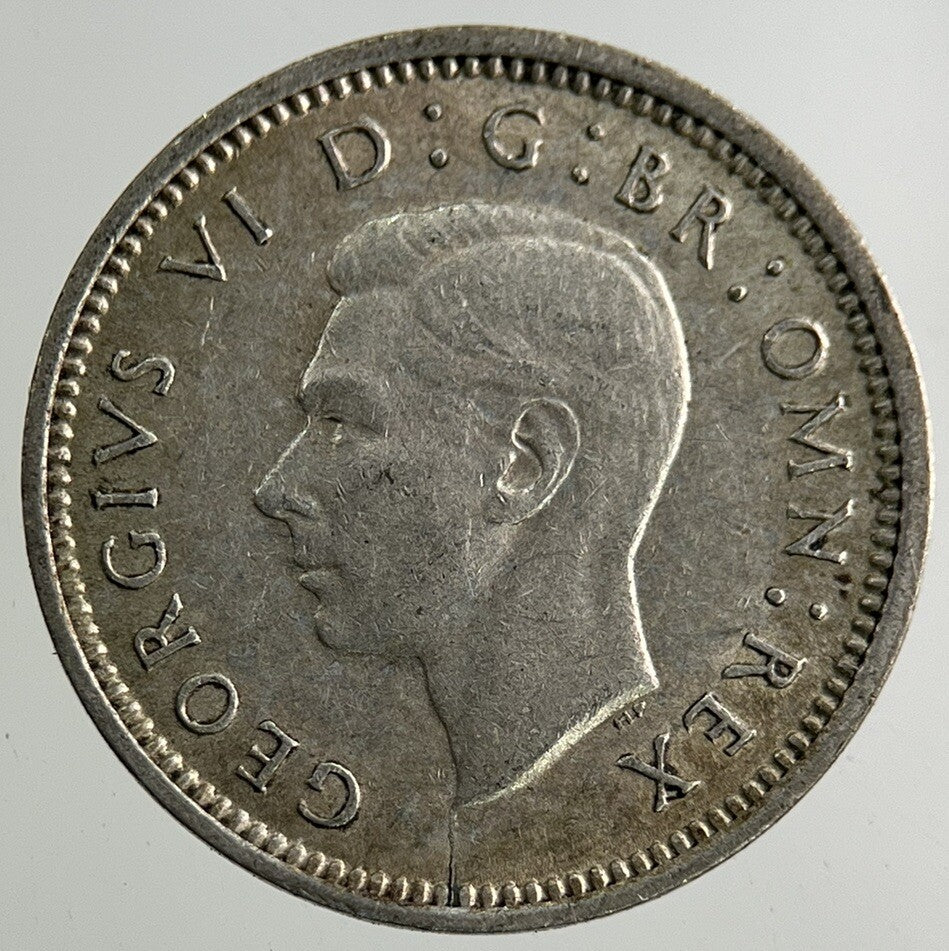 1941 George VI Threepence Silver Coin | Fine Collectable Grade