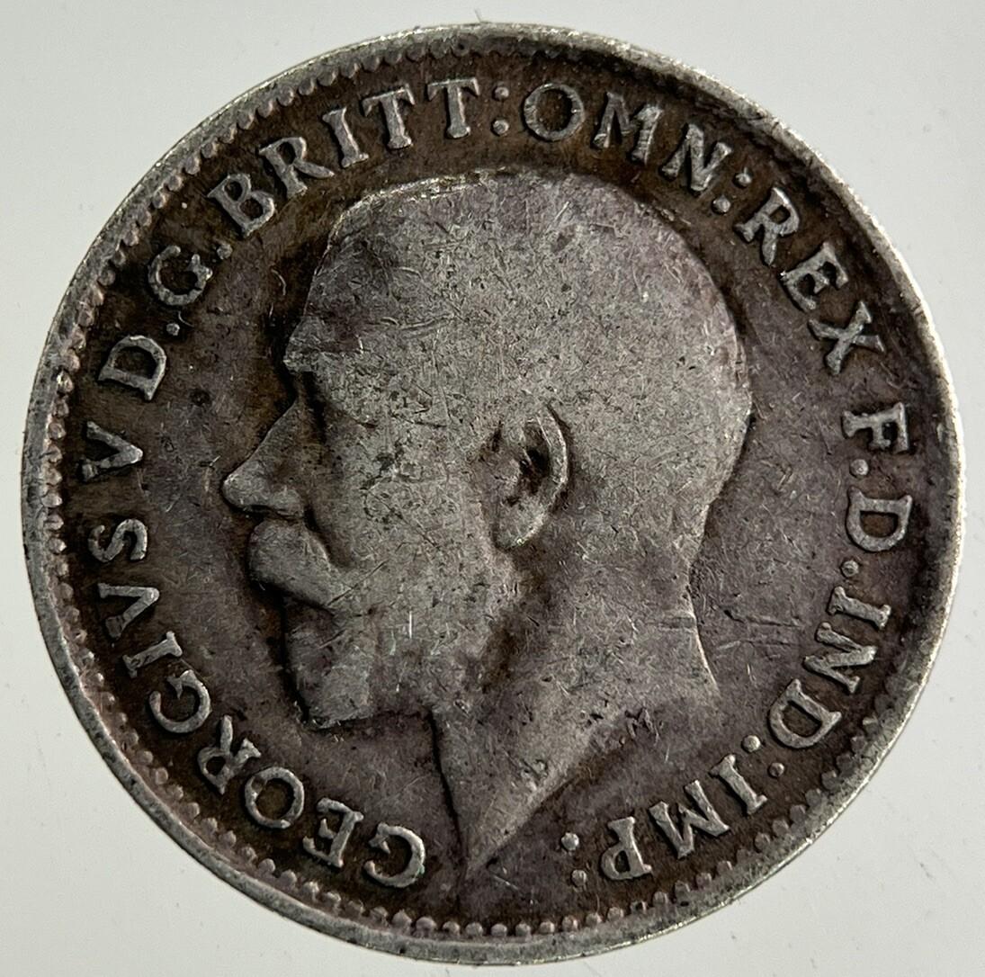 1920 George V Threepence Silver Coin | Fine Collectable Grade