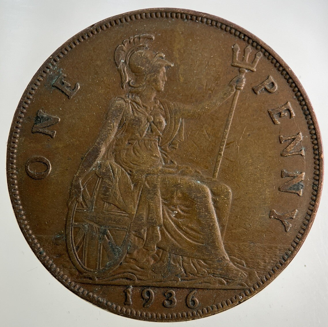 1936 George V One Penny Coin | Fine Collectable Grade