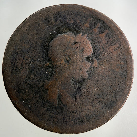 British George III 3rd Half-Penny Coin | Fair Grade