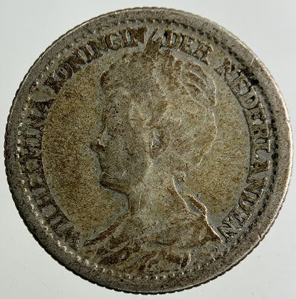 1915 Netherlands 25 Cents Silver Coin | Collectable Grade