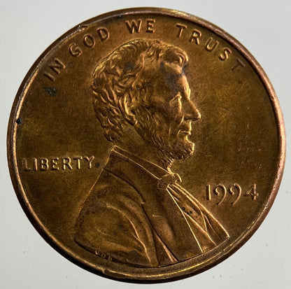 1994 US USA Lincoln One Cent Coin | Fine Collectable Grade