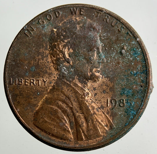 1985 US USA Lincoln One Cent Coin | Fine Collectable Grade