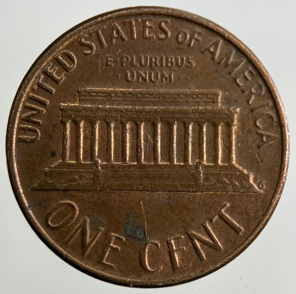 1976-D US USA Lincoln One Cent Coin | Fine Collectable Grade