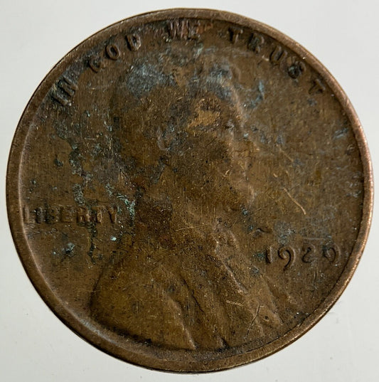 1929 US USA Lincoln One Cent Coin | Collectable Grade
