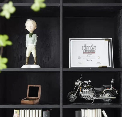 Coin / Medal Display Wood Storage Protective Box With Black Velvet Interior