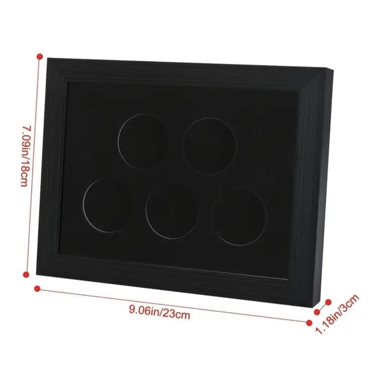 1 x Coin / Medal Protective Display Frame Stand For 1oz Silver or Gold Coins