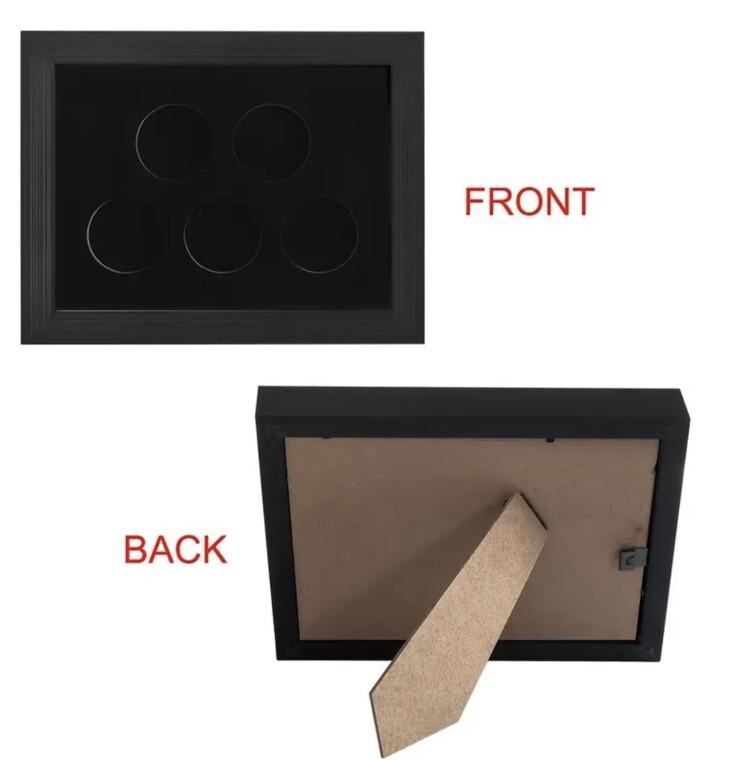 1 x Coin / Medal Protective Display Frame Stand For 1oz Silver or Gold Coins