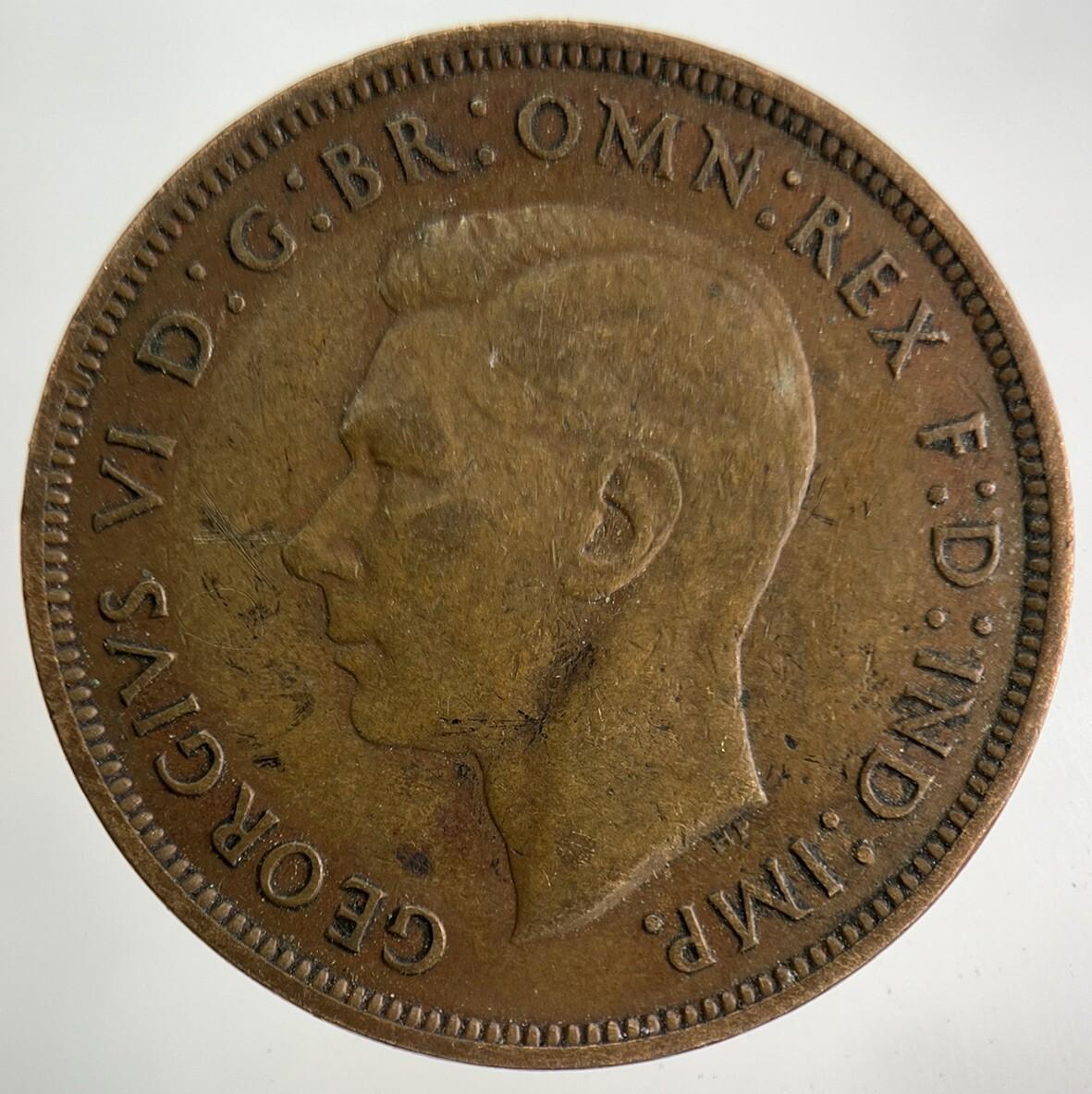 1940 George VI One Penny Coin | Fine Collectable Grade