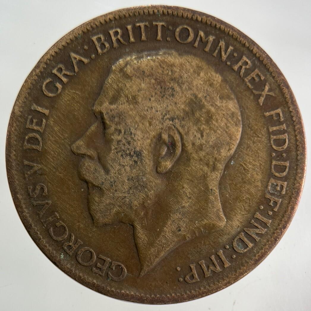 1921 George V One Penny Coin | Collectable Grade