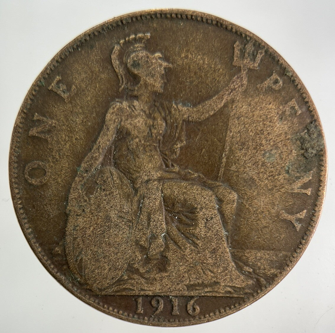 1916 George V One Penny Coin | Collectable Grade