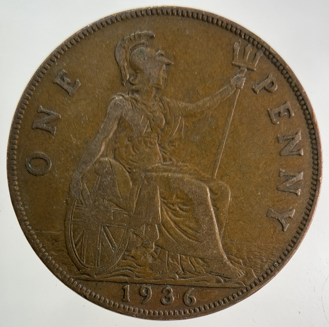 1936 George V One Penny Coin | Fine Collectable Grade