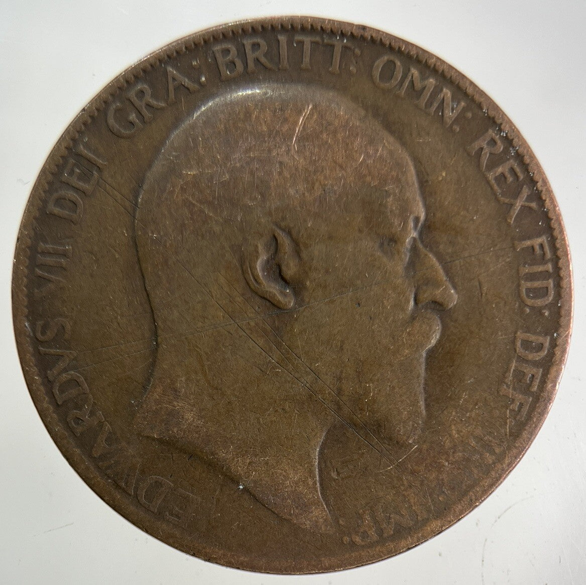 1907 Edward VII One Penny Coin | Collectable Grade