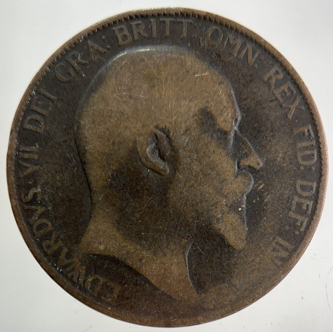 1907 Edward VII One Penny Coin | Collectable Grade