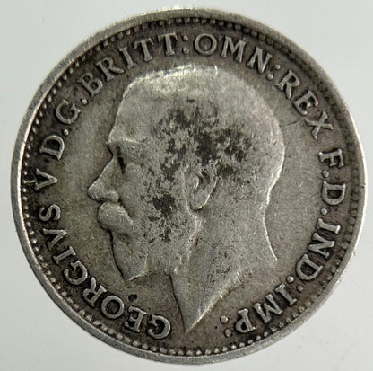 1919 George V Threepence Silver Coin | Fine Collectable Grade