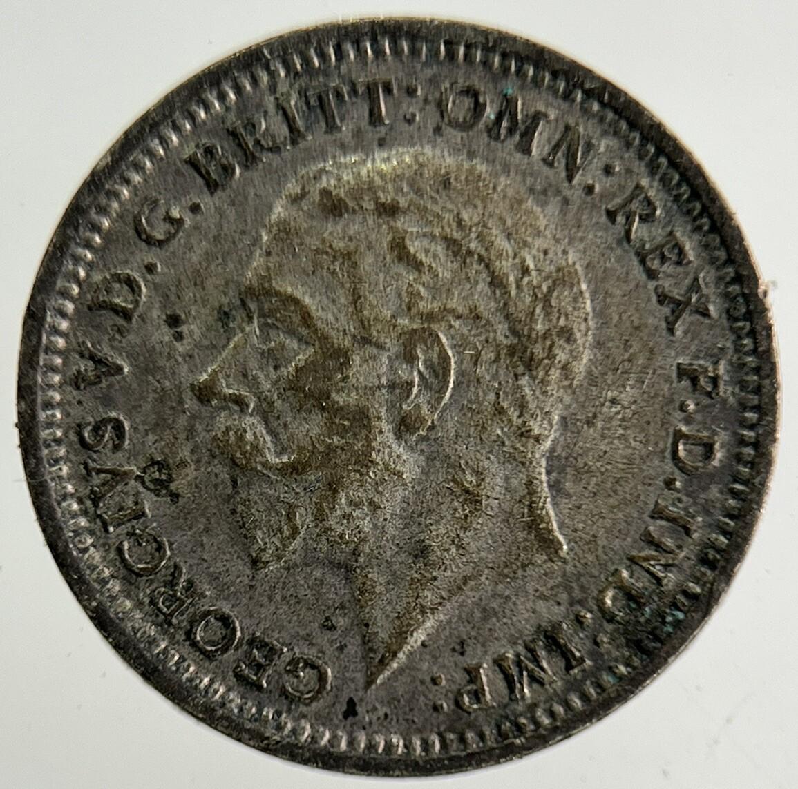 1935 George V Threepence Silver Coin | Fine Collectable Grade