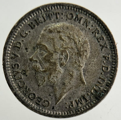 1935 George V Threepence Silver Coin | Fine Collectable Grade