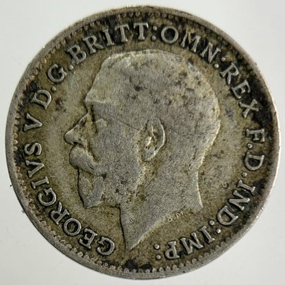 1921 George V Threepence Silver Coin | Fine Collectable Grade