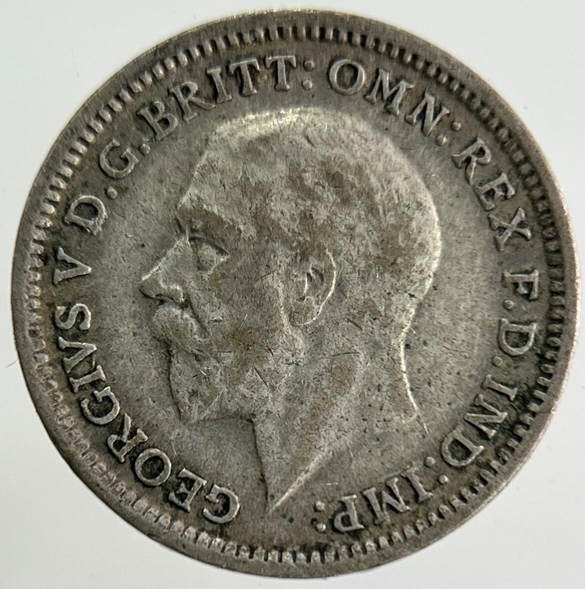 1926 George V Threepence Silver Coin | Fine Collectable Grade