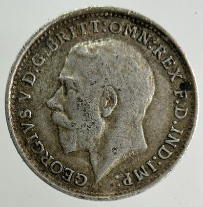1919 George V Threepence Silver Coin | Fine Collectable Grade