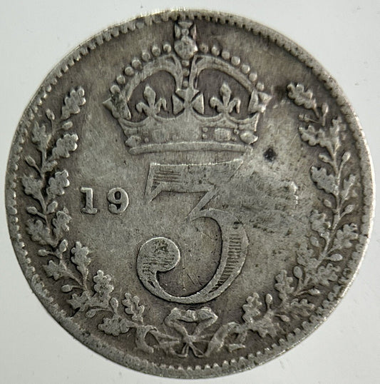 British George V Threepence Silver Coin | Collectable Grade
